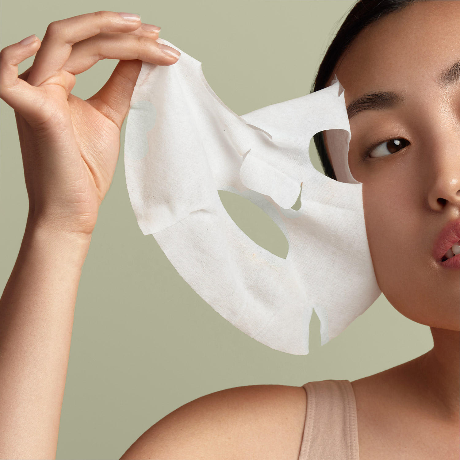 THE CHOK CHOK GREEN TEA WATERY MASK SHEET (MASCARILLA DE TÉ VERDE)